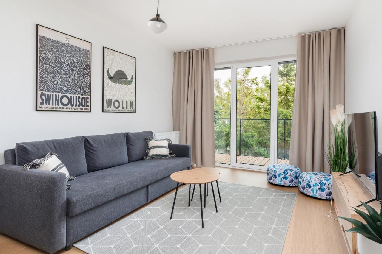 Wellness Resort Apartments Dziwnow Riverfront By Noclegi Renters ภายนอก รูปภาพ